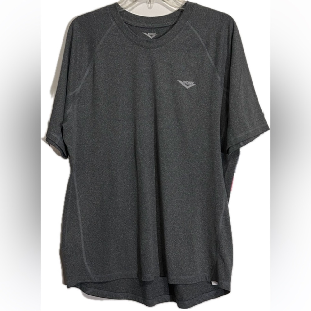 NWT Pony Men’s Dry Wick Gray performance t-shirt size Large